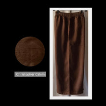 Load image into Gallery viewer, PO ~  CHRISTOPHER CALVIN BROWN LINEN PANT
