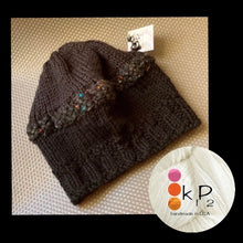 Load image into Gallery viewer, K1P2 handknit hat - 214