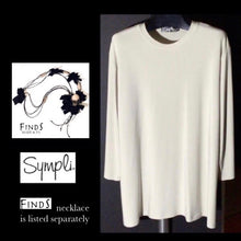 Load image into Gallery viewer, SYMPLI CREW NECK TEE in OATMEAL