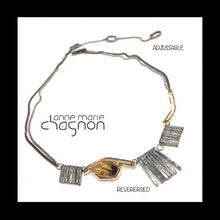 Load image into Gallery viewer, CHAGNON necklace ..bar tiger eye