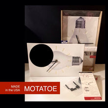 Load image into Gallery viewer, ABOUTFACECLOCK by MOTATOE MADE in the USA