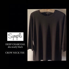 Load image into Gallery viewer, SYMPLI CREW NECK TEE