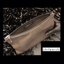 Load image into Gallery viewer, CHILEWICH POUCH BRONZE