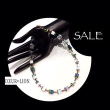 Load image into Gallery viewer, COEUR de LION GEO CUBE NECKLACE