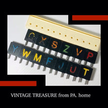 Load image into Gallery viewer, VINTAGE LETTERS