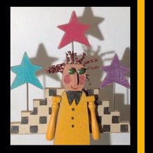 Load image into Gallery viewer, ALABAMA FOLK ART STAR ANGEL