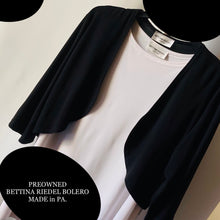 Load image into Gallery viewer, PO - BETTINA RIEDEL BOLERO JACKET