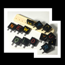 Load image into Gallery viewer, VINTAGE LETTERS