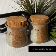 Load image into Gallery viewer, VINTAGE POTTERY SALT and PEPPER