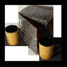 Load image into Gallery viewer, VINTAGE DEPARTMENT 56 McNUTTS POLKA DOT MUGS