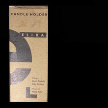 Load image into Gallery viewer, VINTAGE WOOD ELIKA CANDLE HOLDERS