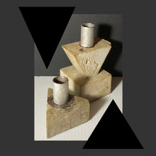 Load image into Gallery viewer, UNIQUELY HANDMADE VINTAGE INDUSTRIAL CANDLE HOLDERS