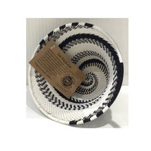 Load image into Gallery viewer, BRIDGE FOR AFRICA CONE SHAPED BASKET♻️