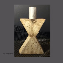 Load image into Gallery viewer, UNIQUELY HANDMADE VINTAGE INDUSTRIAL CANDLE HOLDERS