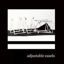Load image into Gallery viewer, EASELS ADJUSTABLE white