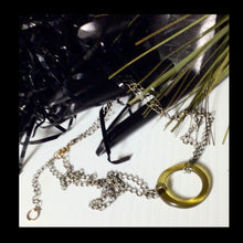 Load image into Gallery viewer, SMART GLASS NECKLACE - sage♻️