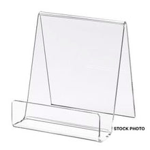 Load image into Gallery viewer, 5 CLEAR ACRYLIC DISPLAY EASEL.