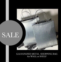 Load image into Gallery viewer, GALVANIZED shopping bag