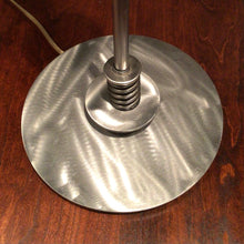 Load image into Gallery viewer, TALL TABLE LAMP BRUSHED METAL