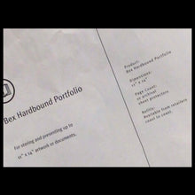 Load image into Gallery viewer, PINA ZANGARO BEX HARDBOUND PORTFOLIO