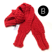 Load image into Gallery viewer, k1p2 3 styles Red SCARVES