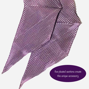 CATHAYANA PLEATED SCARF