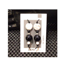 Load image into Gallery viewer, Teresa Goodall BLK/WHITE Earring-A