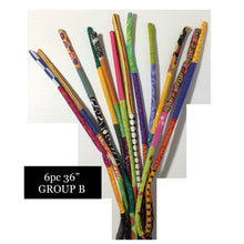 Load image into Gallery viewer, Wired fabric “FLORAL STEMS” 36” color