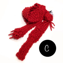 Load image into Gallery viewer, k1p2 3 styles Red SCARVES