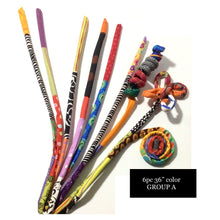 Load image into Gallery viewer, Wired fabric “FLORAL STEMS” 36” color