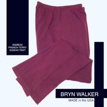 Load image into Gallery viewer, BRYN WALKER Sunday pant VIGNE