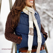 Load image into Gallery viewer, BAABAAZUZU SKINNY SCARF denim