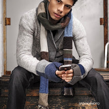 Load image into Gallery viewer, BAABAAZUZU SKINNY SCARF denim