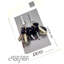 Load image into Gallery viewer, CHAGNON screw back earrings - bkmix