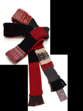 Load image into Gallery viewer, BAABAAZUZU SKINNY SCARF red