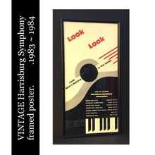 Load image into Gallery viewer, HARRISBURG SYMPHONY 1983 FRAMED POSTER