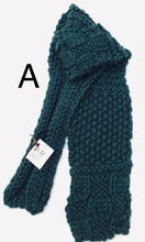 Load image into Gallery viewer, k1p2 brown - turquoise hats /scarves