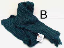 Load image into Gallery viewer, k1p2 brown - turquoise hats /scarves