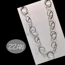 Load image into Gallery viewer, ZZAN NECKLACE LONG CIRCLE