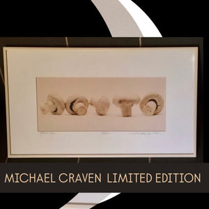 MICHAEL CRAVEN FINE PHOTOGRAPHY “PRIME LINE”  (mushroom) 59/300
