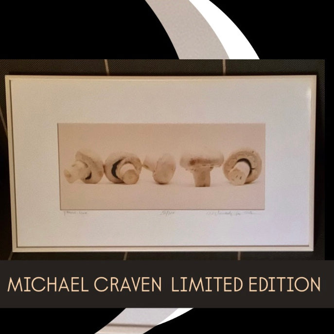 MICHAEL CRAVEN FINE PHOTOGRAPHY “PRIME LINE”  (mushroom) 59/300