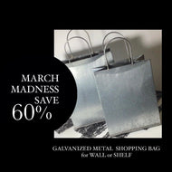 GALVANIZED shopping bag