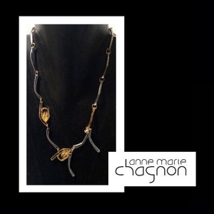 CHAGNON necklace ..tiger eye-2