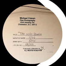 Load image into Gallery viewer, MICHAEL CRAVEN FINE PHOTOGRAPHY “THE WILD BUNCH” 68/250 limited edition
