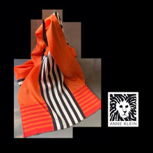 Load image into Gallery viewer, ANNE KLIEN for VERA COMPANY SILK SCARF

