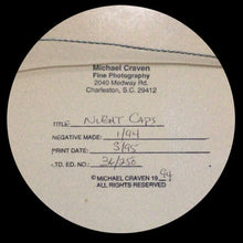 Load image into Gallery viewer, MICHAEL CRAVEN FINE PHOTOGRAPHY “NIGHT CAPS” (mushrooms) 56/250
