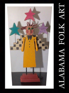 ALABAMA FOLK ART STAR ANGEL