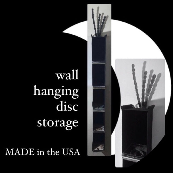 MODERN VINTAGE WALL HANGING DISC STORAGE