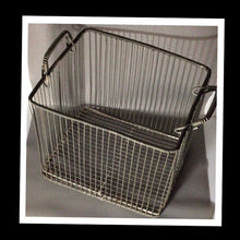 Load image into Gallery viewer, GALVANIZED STORAGE / ORGANGIZER  “BASKET”
