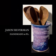Jason Silverman CERAMIC chiller / vase / utensil holder